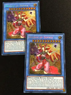 Yugioh Nekroz Of Sophia BLMM-EN134 1ST Secret x2 (NM) - Image 1