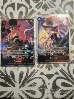 Perona EB03-045 SR Alt Art One Piece Card Game TCG English NM Heroines Edition - Image 1