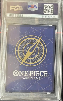 2025 ONE PIECE JAPANESE OP13 WANTED ALTERNATE ART#118 GOL D. ROGER PSA 10 - Image 2