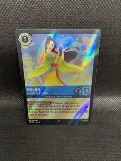 Mulan - Considerate Diplomat 142/204 Disney Lorcana Starter HOLO FOIL - Image 1