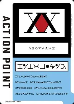 Union Arena UA03ST/HTR-1-AP01 Action point card hunter license AP Japanese - Image 1