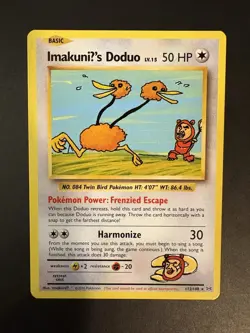 ImakuniU's Doduo 112/108 XY Evolutions Pokemon Card VLP - Image 1