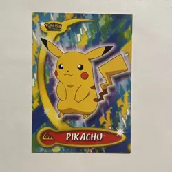 Pikachu Pokemon Advanced Challenge Topps TCG Card 2004 #53 - Image 1