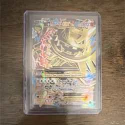 M Steelix EX Full Art Ultra Rare Holo Pokemon Card 109/114 XY Steam Siege Mega - Image 1