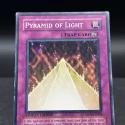 Pyramid of Light MOV-EN004 Limited Edition Yugioh Card - Image 4