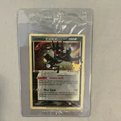 SEALED MINT Pokemon Greninja Star SWSH144 Black Star Promo Holo Card 2021 - Image 1
