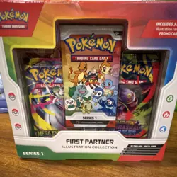 Pokemon First Partner Illustration Collection Series 1 Box Booster Promo Cards - Image 3