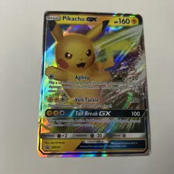 Pikachu GX SM232 Black Star Promo Holo – Near Mint – Pokemon Card - Image 1