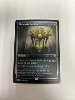 Chromatic Lantern Foil Etched Card #0602 MTG LP - Image 1