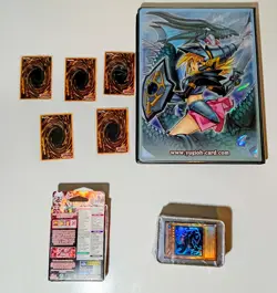 YuGiOh Card Binder Dark Magican Girl Blue Eyes White Dragon Red Eyes B Dragon - Image 3