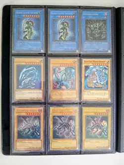 YuGiOh Card Binder Dark Magican Girl Blue Eyes White Dragon Red Eyes B Dragon - Image 5