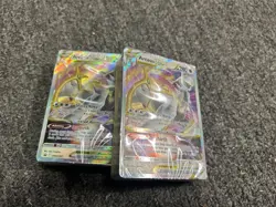 LOT OF (2) POKEMON GAME #SWSH307 ARCEUS V STAR SEALED CARD DECK *VERY TOUGH* - Image 1