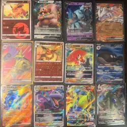 Lot Of 12 Full Art Ex Vmax Vstar Eeveelution Pokemon Cards - Image 1