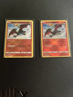 Pokemon TCG Radiant Charizard Crown Zenith Holo Card 020/159 NM/M Condition - Image 3