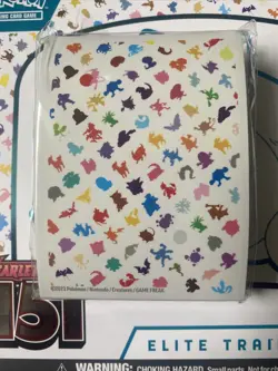 Pokemon 151 ETB 65 Count Card Sleeves Brand New! Sealed! - Image 1
