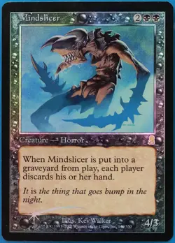 Mindslicer FOIL Odyssey PLD Black Rare MAGIC MTG CARD (ID# 511329) ABUGames - Image 1
