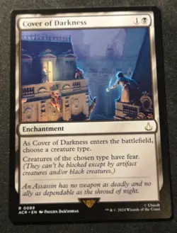 Cover Of Darkness - ACR - MTG - EN - NM - 0089 - Image 1