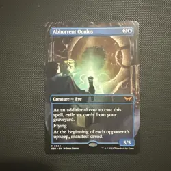 Abhorrent Oculus (Borderless) Duskmourn: House of Horror Regular - Image 1