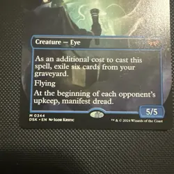 Abhorrent Oculus (Borderless) Duskmourn: House of Horror Regular - Image 2