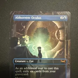 Abhorrent Oculus (Borderless) Duskmourn: House of Horror Regular - Image 3