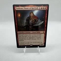 Magic the Gathering MTG - Torbran, Thane of Red Fell - Throne of Eldraine 147 nm - Image 1
