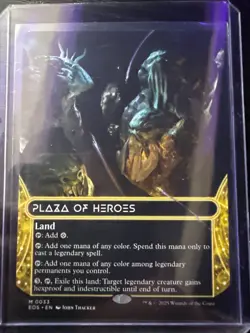 Plaza of Heroes (0033) (Borderless) Edge of Eternities: Stellar Sights Regular - Image 1