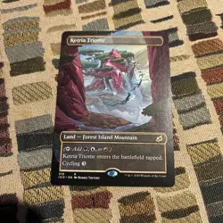 Ketria Triome Showcase Ikoria: Lair of Behemoths MTG Magic The Gathering NM - Image 1