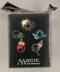 Ultra-Pro - Deck Box - Magic The Gathering - Five Mana Symbols - NEW - Image 1