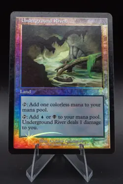 Underground River: 2001 Magic the Gathering - 7th Edition Foil - Image 1