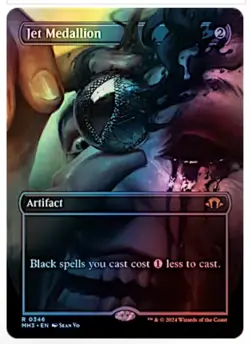 Jet Medallion (Borderless) Modern Horizons 3 Foil- NM/M - Image 1