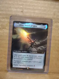 Magic Excalibur, Sword of Eden Universes Beyond: Assassin's Creed Foil - Image 1