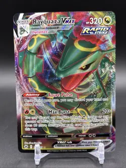 Rayquaza VMAX 102/159 Crown Zenith Holo Rare Holo Full Art Pokemon 2023 - Image 1