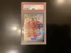 Pokemon Obsidian Flames Charizard ex 215/197 ultra rare PSA 9 - Image 1