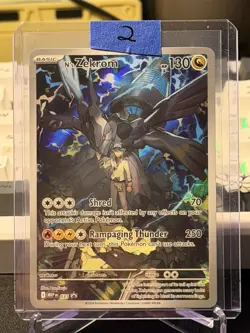 N’s Zekrom Promo 031 – Ascended Heroes Black Star Promo – Pokemon Card NM - Image 1