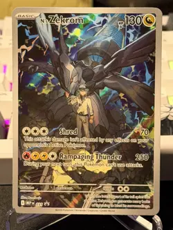 N’s Zekrom Promo 031 – Ascended Heroes Black Star Promo – Pokemon Card NM - Image 2