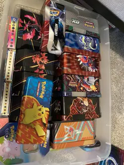 Pokemon Tins Collector's Lot Empty - Image 1
