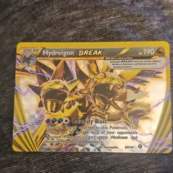 Pokemon Hydreigon BREAK Rare Full Art Holo XY Steam Siege 87/114 190 HP - Image 1