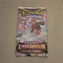 Pokemon Sword & Shield Lost Origin Sealed Booster Pack 10 Cards English - Image 1