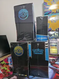 Pokemon Phantasmal Flames + Mega Evol + Blackbolt - 3 ETBs, 1 BB Booster Bundle - Image 4