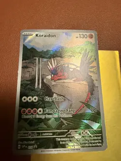Koraidon ~ Pokemon Black Star Promo ~ Full Art Holo Illustration Rare 014 - Image 1
