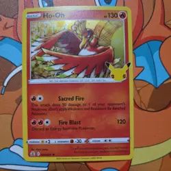 Ho-Oh - Pokemon Celebrations 1/25 - Pokemon TCG - NM Holo Rare NEVER PLAYED !!! - Image 1