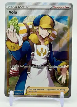 ✨ Pokemon TCG Volo 151/159 – Full Art Trainer – Crown Zenith – NM ✨ - Image 1