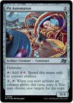 Pit Automaton Foil Aetherdrift Near Mint MTG Magic DNA GAMES - Image 1