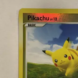 Pokemon TCG - 2008 Pikachu 70/100 - PLATINUM - Burger King Promo - Reverse Holo - Image 3