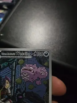Pokemon TCG Team Rockets Weezing 199/182 Illustration Rare Destined Rivals - Image 3