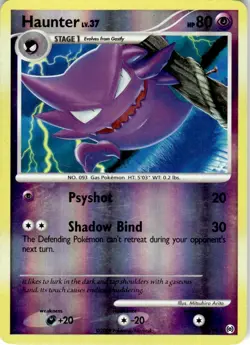2009 Pokemon Platinum Arceus Hologram Haunter UNplayed NM-Mint #42 - Image 1