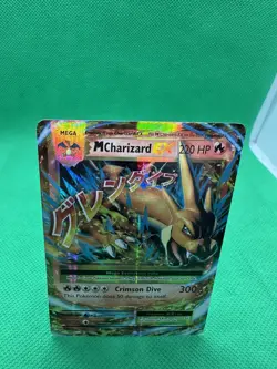 2016 Pokemon M Charizard EX 13/108 - Ultra Rare XY Evolutions - Image 4