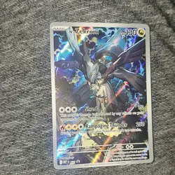 Pokemon N's Zekrom Full Art MEPI 037 Holo Mega evolution promo - Image 1