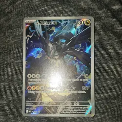 Pokemon N's Zekrom Full Art MEPI 037 Holo Mega evolution promo - Image 2