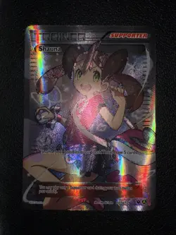 Pokemon TCG Shauna 111a/124 Full Art Trainer Holo Ultra Rare XY Promo - Image 2
